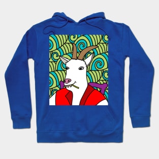 Colorful Patrols Funny Goats Hoodie